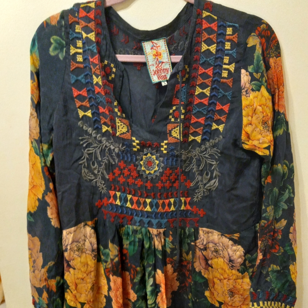 Johnny Was..woman's dress,size small..
